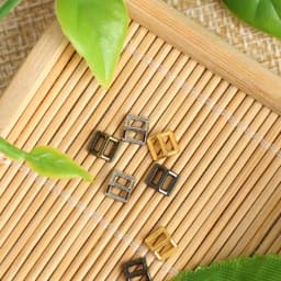 20/40pcs 3mm Dolls Clothes Buckles Handmade DIY Mini Tri-glide Belt Buckle Doll Bags Sewing Adjustable Buttons Shoes Accessories