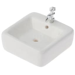 Mini Simulation Dollhouse Miniature Bathtub Washbasin Mini Furniture Photography Props Toy 1/12 Scale Doll Accessories