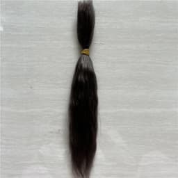 Tea Brown Black Brown Colors Reborn Baby Doll Mohair Accessories Handrooted BJD 1/6 Dolls Hair Wig Accessories