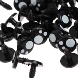 100pcs 8/12/14mm Cartoon Safety Eyes Nose Toy Teddy Bear Stuffed Toys Kawaii Doll Eyes DIY Snap Animal Puppet Doll Accessories