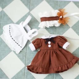 New Ob11 Doll Suki Ins Clothes Skirt Doll Princess Dress Suit Doll Maid Dress For Ymy, Penny, Obitsu11, Molly,1/12 Bjd Doll