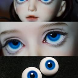 New Resin Eyes Doll Eyeball For 1/6 1/8 1/3 BJD Doll OB11 DIY Handmade Eyeball 10mm/12mm/14mm/16mm Doll Accessories Eyeball Gift