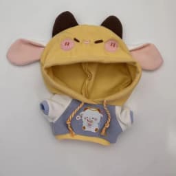 Doll Clothes 20cm Cotton Doll Replacement Clothes Hooded Sweaters Plush Doll Clothes Children's Holiday Gifts