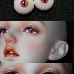 New Resin Eyes Doll Eyeball Cat Eyes Doll Accessories For 1/6 1/8 1/3 BJD Doll OB11 DIY Handmade Eyeball 10mm/12mm/14mm/16mm