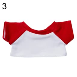 10CM Doll Clothes Cute Tops Cotton T-shirt Candy Color Sweatshirt For Cotton Stuffed Dolls Toys Accessories Idol Doll Outfit