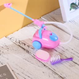 9pcs Set Miniature Mop Dust Cleaner Doll Housework Cleaning Supplies Tools Set Dollhouse Furniture Decoration Doll Accessories