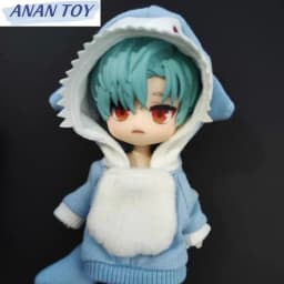 The Doctor Dottore Ob11 Face YMY Doll Handmade Water Sticker Faceplate Anime Cosplay Toy Accessories
