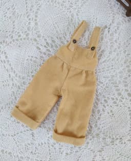 New Vintage Blyth Doll Clothing Casual Plaid Long Sleeve Top Strap Pants Ymy Licca Azones Ob24 Ob27 Doll Accessories