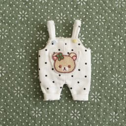 Kawaii 1/12 BJD Doll Clothes Fashion Suspender Pants Dolls jeans for ob11,gsc,body9 Dolls Accessories Obitsu 11 Clothes
