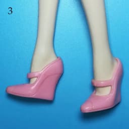 21 Styles Female Foot Length 2.2cm Doll Shoes High Heels Shoes Accessories 1/6 Dolls Boot
