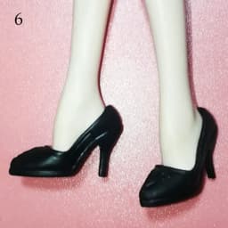 21 Styles Female Foot Length 2.2cm Doll Shoes High Heels Shoes Accessories 1/6 Dolls Boot