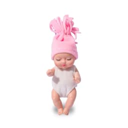 1pcs New Fashion 3.5 Inches Simulation Rebirth Dolls Toy Mini Cute Sleeping Baby Series Doll Cartoon Toy for Kids Birthday Gift