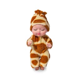 1pcs New Fashion 3.5 Inches Simulation Rebirth Dolls Toy Mini Cute Sleeping Baby Series Doll Cartoon Toy for Kids Birthday Gift