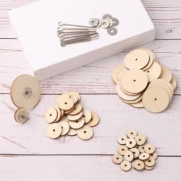 10 Sets Wood Joints Connectors For Handmade Teddy Bear Craft Children Kids Toy DIY Scrapbooking Manual Handicraft Accessory
