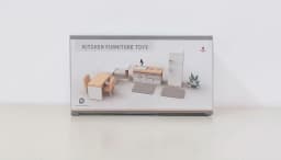 Wooden Furniture Miniature Toy Mini Wood Dolls Family Doll Kids Children House Play Toy Happy Dollhouse Boys Figures Girls Gifts