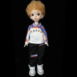 30cm Boys Doll Male 1/6 BJD Doll Dress Up Clothes Handsome Casual Clothes Set Kids Girls Doll Toy Gift