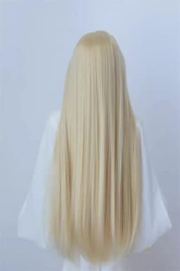BJD/SD Doll Wig 1/3 1/4 1/6 Girls Boys Elegant High Temperature Silk White Black Green Long Straight Hair Gifts Doll Accessories