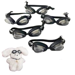 Tiny Underwater Goggles Dollhouse Props Swimming Glasses Miniatures Mini Swimming Glasses Cotton Doll Accessories Play House Toy