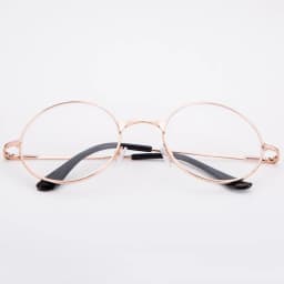 5 Colors Metal Glasses for Lalafanfan Duck Round Frame Eyewear 30cm Plush Animals Toys Accessories Kids Girls Stuffed Dolls Acc