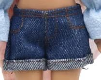 New 30cm 1/6 Puff Sleeves Skirt Shorts Daily Wear Accessories Clothes for Barbies Doll
