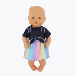 2023 New Lovely Clothes Fit 35 cm Nenuco Doll Clothes, 14inch Baby Doll Clothes Accessories