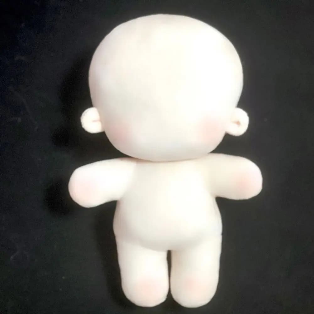 20CM Cotton Dolls Body DIY Idoll Doll Embroidery Or Blank Changing Dressing Game Handmade Playing House Dolls accessories