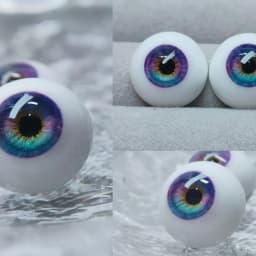 New Doll Eyes 8/10/12/14/16/18mm for 1/3 1/4 1/6 1/8 Bjd Doll Ob11 Plaster Eyeball Handmade Bjd Eye Diy Girl Toys Accessories