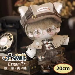 Squirrel Detective Cape Steampunk Gentleman Costume 10cm 15cm 20cm 40cm Plush Doll Accessories Doll's Clothes Clothing MSFS KL