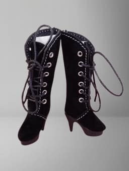 Tilda 2.5cm Mini Doll Boots for Blythe Dolls Toy,Cute High Heel Shoes for Azone Obitsu Licca Accessory for OB22 Toy Dolls Gift