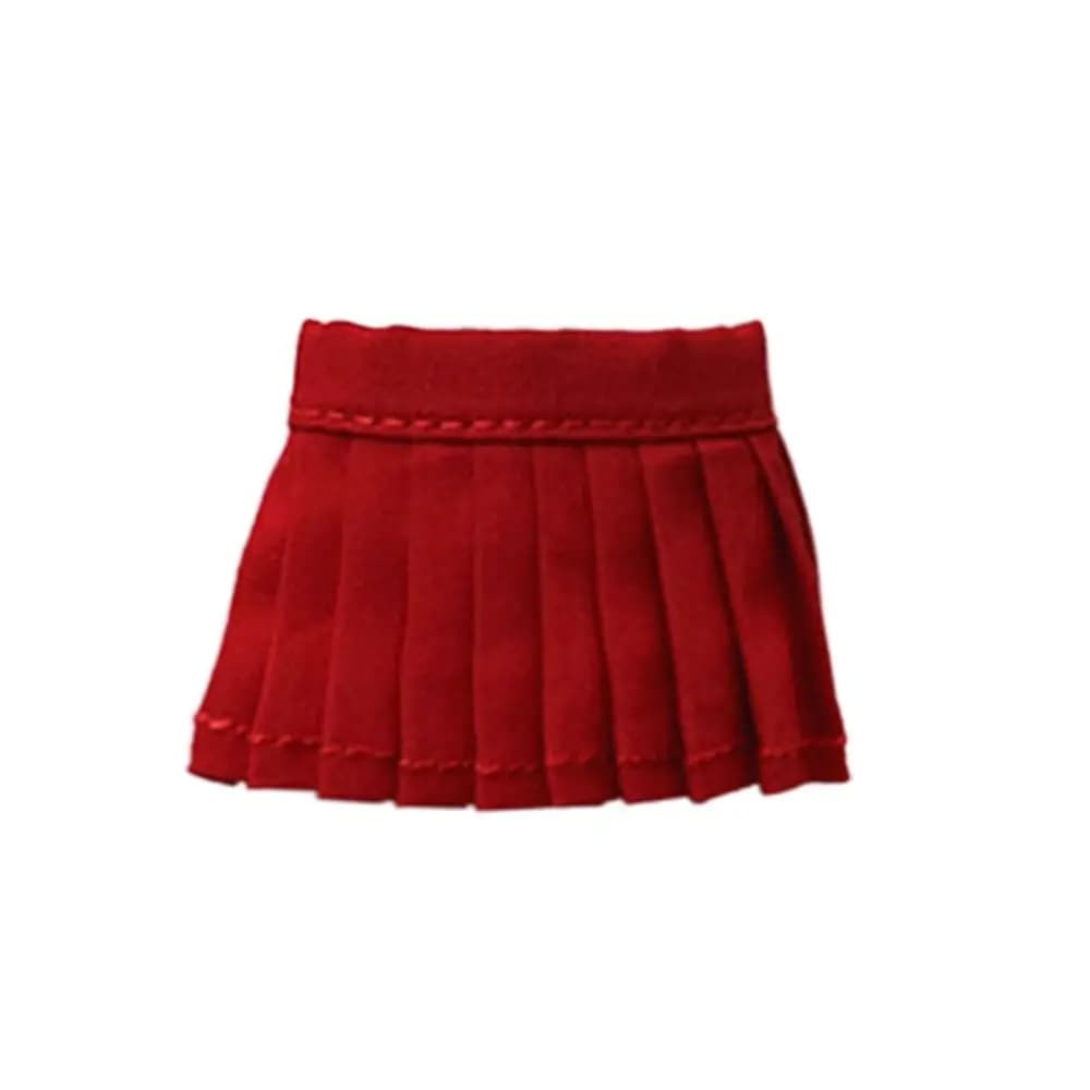Handmade Skirt Doll Uniform Skirt Cute Doll Clothes For 1/12BJD Dolls For 1/11OB11 Dolls Shorts Pants Dresses Dolls Accessories
