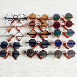 5.5cm Plush Doll Glasses For 10cm Cotton Dolls Round Frame Eyeglasses Dolls Mini Plush Animal DIY Clothes Accessories