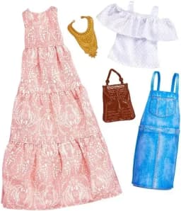 Original Barbie Doll Dress Accessories Shoes Purse Sets Clothes Base Genuine Top Brand Kids Toys for Girls Children Gifts