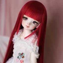 1/3 1/4 1/6 1/8 Bjd SD Doll Wig High Temperature Wire Long Straight Wig For BJD Hair Wig