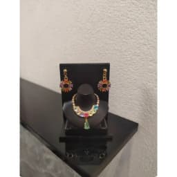 Need 15 days process time LX572 Handmade Toy earrings necklace Crystal diamond accessories for your 1/6 30cm babi fr fr2 dolls