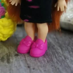 BQ2 Dolls purple shoes small toy accessories for height 11cm kelly dolls feet