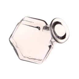 1/12 Scale Miniature Dollhouse Glass Vase Mini Stripe Wishing Glass Bottle Simulation Vase Model for Doll House Accessories Toy