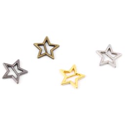 20pcs Newest 3.5mm Mini Ultra-small Star Tri-glide Belt Buckle Doll Bags Buckles Diy Doll Buttons Shoes Accessories
