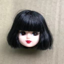 Orignal ST 70th Doll Heads Red Purple Tricolor HairDoll Accessories DIY Doll Parts Girl Christmas Gifts Rare Collection Dolls