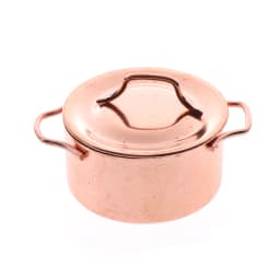 1:12 Scale Dollhouse Miniature Rose Gold Color Frying Pan Cooking Pot Kettle Cookware Kitchen Cooking Kit Dolls Accessories