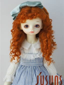 D28002 Extremely Longe Curly Monghanjuc Mohair BJD Wigs 6-7' 7-8' 8-9' 9-10' 1/6 1/4 1/3 YOSD MSD SD DOD QBaby Blythes Hair