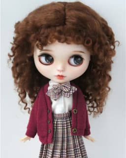 D28002 Extremely Longe Curly Monghanjuc Mohair BJD Wigs 6-7' 7-8' 8-9' 9-10' 1/6 1/4 1/3 YOSD MSD SD DOD QBaby Blythes Hair