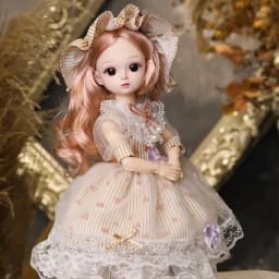 30cm 1/6 BJD Doll Little Cute Dress 21 Removable Joint Princess Beauty Makeup Fashion DIY Toy Gift Girl