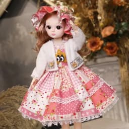 30cm 1/6 BJD Doll Little Cute Dress 21 Removable Joint Princess Beauty Makeup Fashion DIY Toy Gift Girl