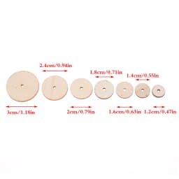 10 Sets Wood Joints Connectors For Handmade Teddy Bear Craft Children Kids Toy DIY Scrapbooking Manual Handicraft Accessory
