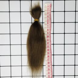 10 Pieces / Lot 100% Pure Mohair Reborn Baby Doll Hair With Dark Brown/Gold Color Fit For DIY Reborn Baby Doll Accessories