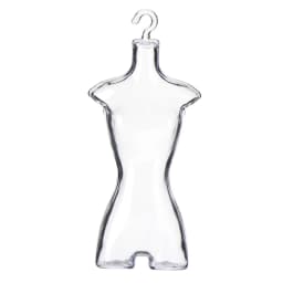 Transparent Mannequin Hollow Model hanger Stand Rack Holder for Dolls Girls Fantasy Doll Display Holder Dress Clothes Gown