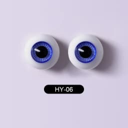 BJD Eyes Glass Eyeball Handscraft Colourful Doll Accessories Size 1/3 1/4 1/6 1/8 YOSD SD MSD 12 14mm