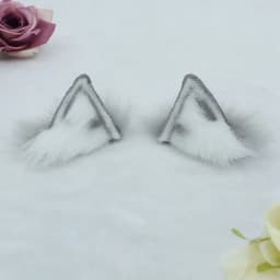 For 20CM Idol Doll Headwear Cute Plush Fur Cat Ear Headband For 14inch Doll Clothes Decor Kids Toys Clothes Accessories