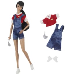 Suspender Jeans Doll Clothes 1:6 Scale Outfit for 11.5 Inch 30cm Doll Many Style for Choice Gifts for Girls Doll Accessories