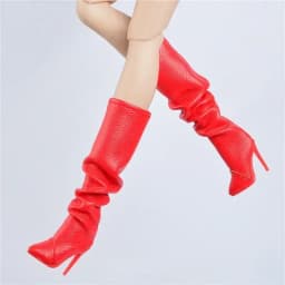 Wrinkle showed up after wearing on your fr dolls boots FIT for your FR6 nu.face 3.0 FR2 kissmela FW9